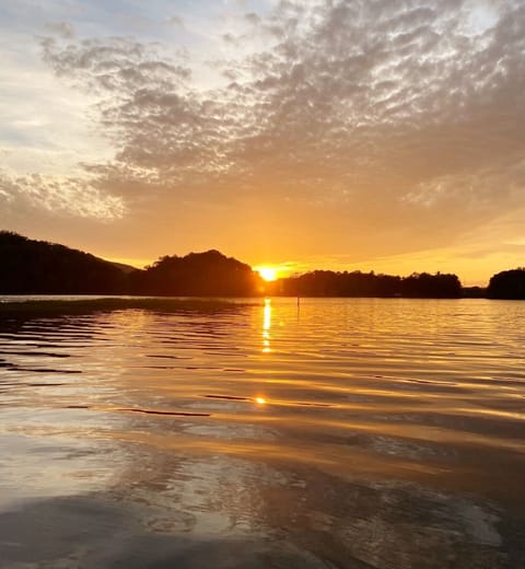 Beautiful Sunset on LAKE CHATUGE .. taken from "Unicoi Sunsets on Lake Chatuge" 