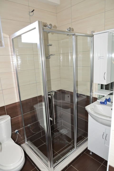 Towels, soap, toilet paper