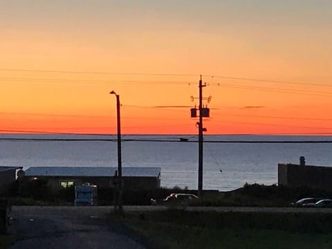 View from the driveway