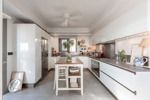 Villa Helios / Fully equipped kitchen with Smeg appliances