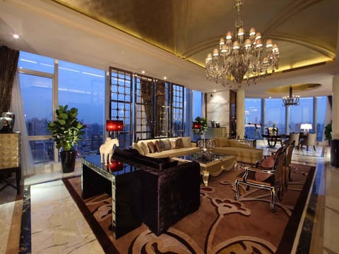 Presidential Suite, 1 King Bed | 1 bedroom, premium bedding, down comforters, minibar