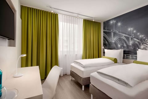 In-room safe, desk, laptop workspace, blackout drapes