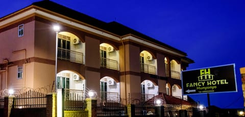 Front of property - evening/night
