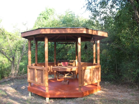 dining table inside cabin