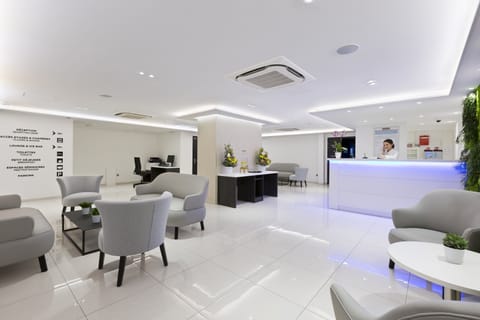 Lobby sitting area