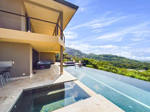 Large pool with incredible ocean view