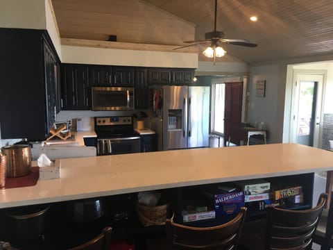 Counter seating, Plenty of board games! A place to make memories...