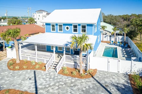 Surf Song Beach Retreat is a newly remodeled home with a private, heated pool!