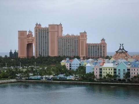 A View Of Harborside From The In-Bound Bridge (Atlantis In Background)
