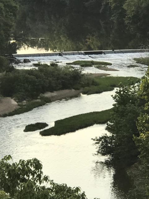The Bourbeuse river and Noser Mill Dam