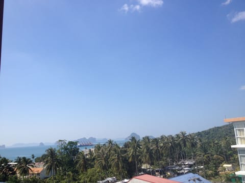 Sea view from balcony