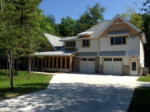 Picture of the entire home.  This two bedroom unit is on the right side (upper).