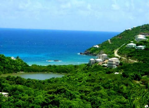 View of Hart Bay from the deck of Harts Delight