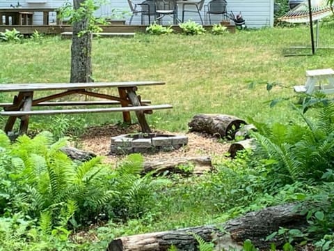 Enjoy an evening around our firepit. 