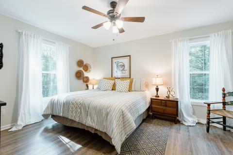 Master Bedroom with King bed