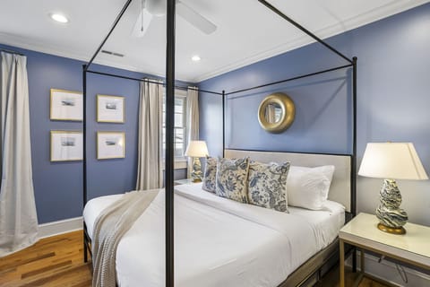 Bedroom 1 w/ king bed and private ensuite