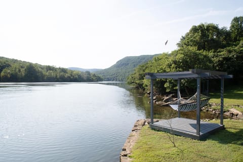 View looking down stream 
