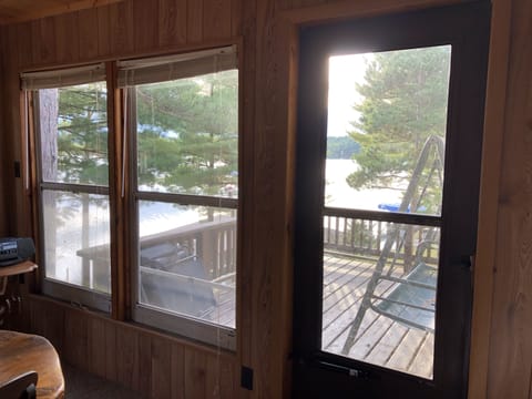 Deck view from three season room