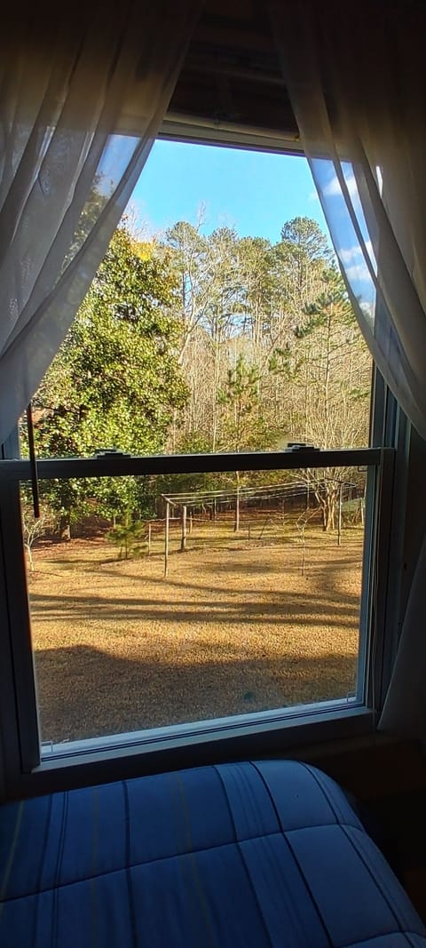 Bedroom with king & Roku TV