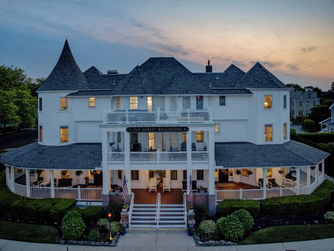 Front of property - evening/night