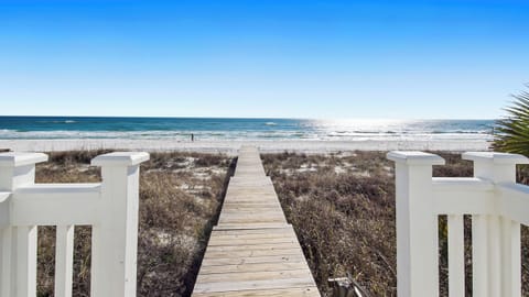 Private Beach Boardwalk