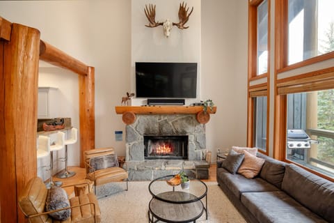 A perfect gathering place with comfortable seating and large windows.