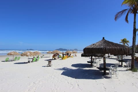 Beach nearby, beach umbrellas, beach towels