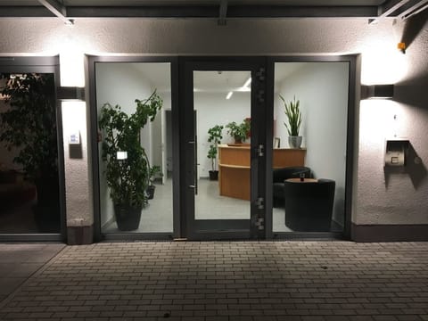 Interior entrance