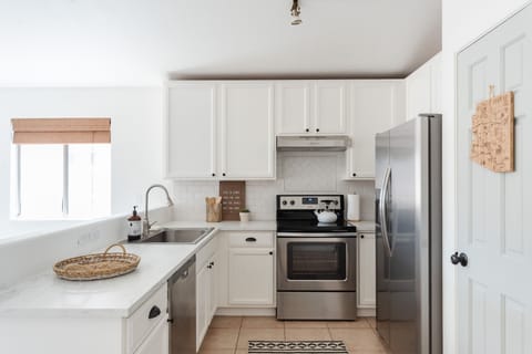 The kitchen comes ready for you to enjoy with all new appliances.