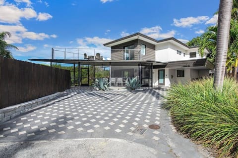 Modern Mid-Century Home with Parking for 3 Cars, just steps from the beach