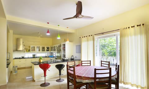 Open plan kitchen, dining with good indoor outdoor flow.
