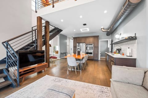 Open concept living space