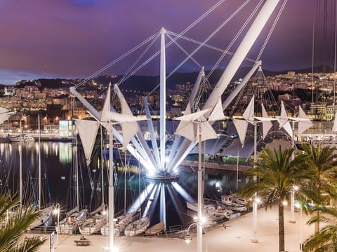 West, 50 m: the Expo area with the Acquario