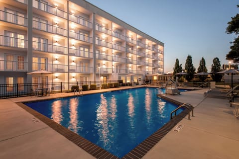 Seasonal outdoor pool