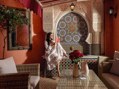 Deluxe Suite with Andalusian Patio | Terrace/patio