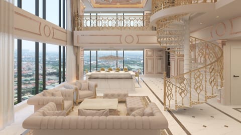 CV Penthouse | Living area