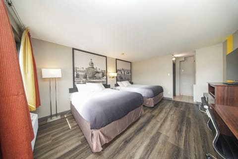 Desk, iron/ironing board, free WiFi, bed sheets