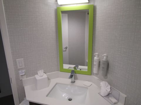 Free toiletries, hair dryer, towels, soap