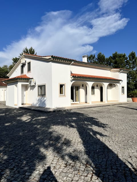 The front of the house 