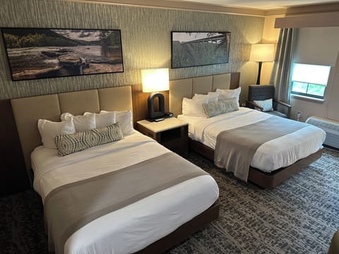 Deluxe Room, 2 Queen Beds | Premium bedding, down comforters, pillowtop beds, in-room safe