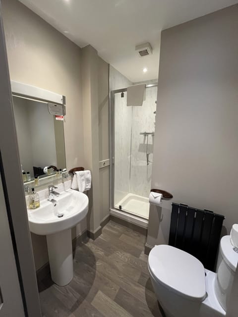 Double or Twin Room | Bathroom | Hair dryer, towels