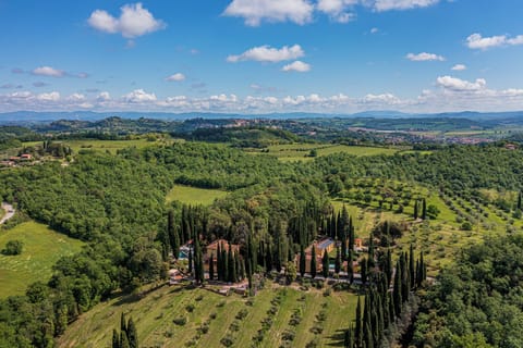 The Estate from above 
