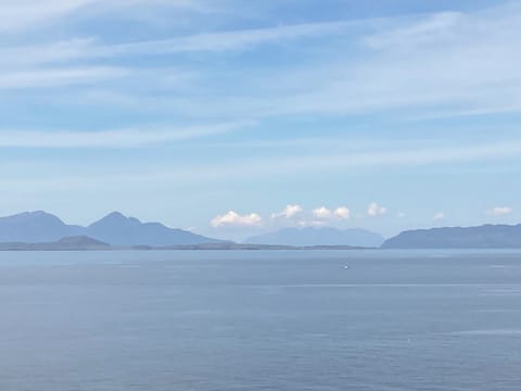 View from Sanna Bay | West Bothy at Cluain Ghrianach, Laga, near Acharacle