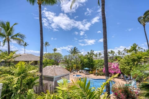 Pool view from Lanai