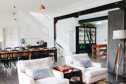 Stylish, designer interiors.