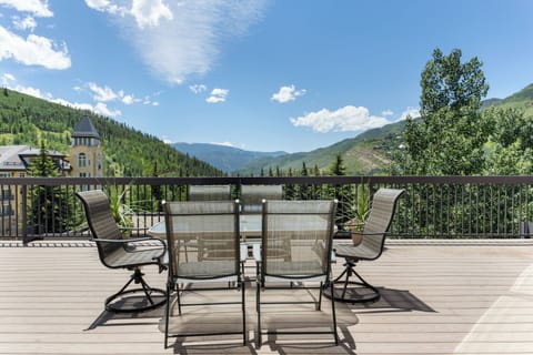 Balcony view off great room