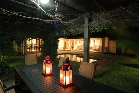 Front of property - evening/night