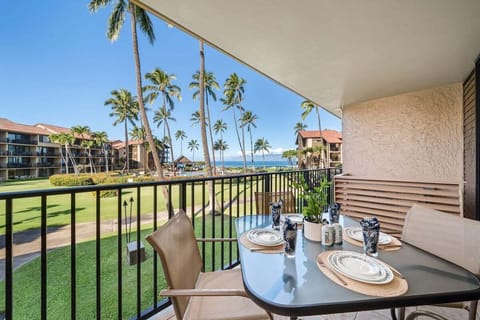 Wonderful views of Ocean and pool from your lanai