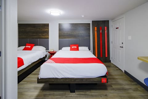 Premium Room, 2 Queen Beds | WiFi (free), bed sheets