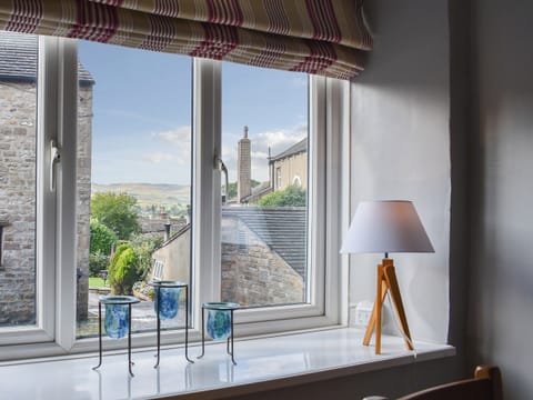 Wonderful view from the dining area | 3 Winville Mews, Askrigg, near Hawes